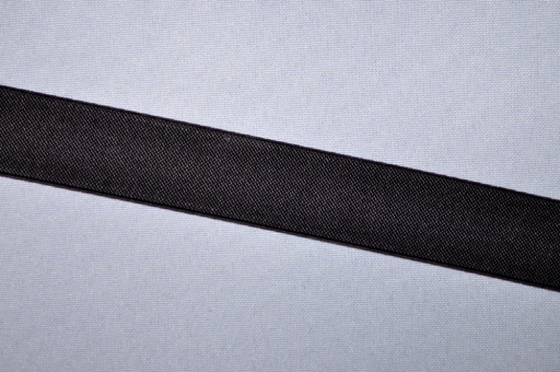 Ku7 Gummiband Schwarz Wei Dsc 0500 Gummiband Elastikband 11 mm - meterweise - Schwarz