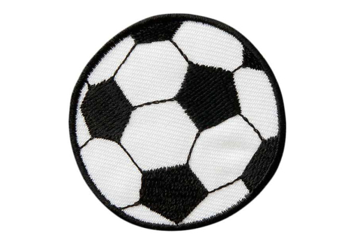 Tolle Stoffapplikation für Groß und Klein - 4,6 cm



 Kua0161 Applikation Fussball(1) Applikationen Applikation - Fußball schwarz/weiss