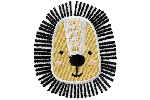 Süße Stoffapplikation für Kinder - 6 x 7 cm







 Kua0167 Applikation Loewenkopf Applikationen Applikation - Löwenkopf