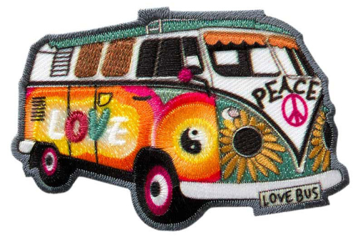 Coole Stoffapplikation für Hippies - 7,6 x 5 cm


 Kua0181 Applikation Hippie Bus Applikationen Applikation - Hippie-Bus