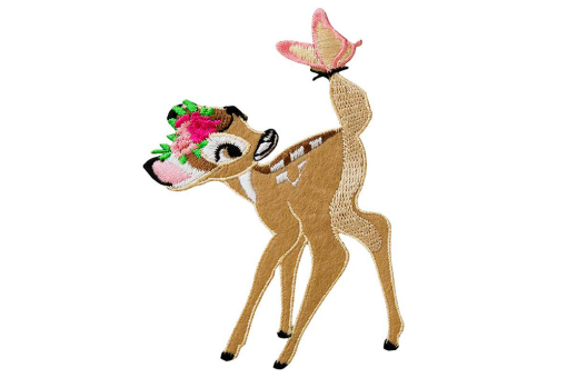 Schöne Stoffapplikation für Kinder - 6,5 x 9,6 cm



 Kua0182 Applikation Bambi Applikationen Applikation - Bambi©