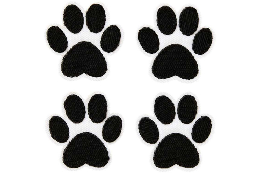 Süße Stoffapplikation für Kinder - je 3,5 cm






 Kua0190 Applikation Tatzen Applikationen Applikation - Pfoten, schwarz/weiß - 4 St.