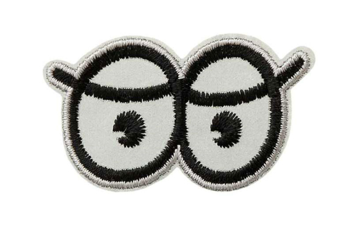 Reflektierende Stoffapplikation - 5,2 x 3,0 cm



 Kua0197 Applikation Applikationen Applikation - Reflex-Augen