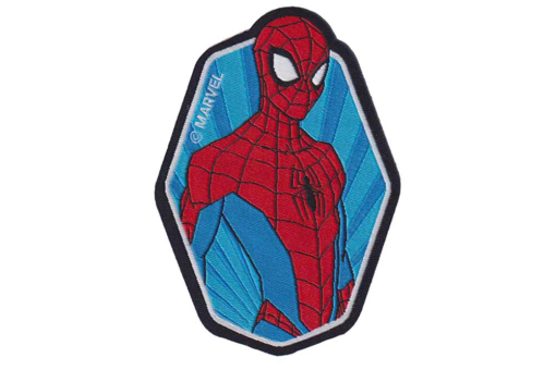 Applikation für alle Spiderman©-Fans - Größe 75 mm x 53 mm  Kua0285 Applikation Spiderman Applikationen Applikation - Spiderman©Applikation mit Spiderman