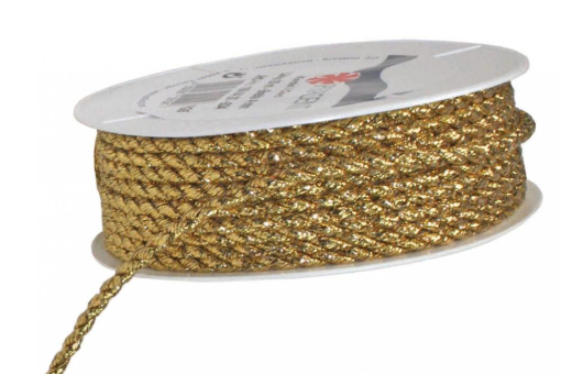 Loire4 634 Z1 Top-Seller Goldkordel 4 mm - 25 m Rolle