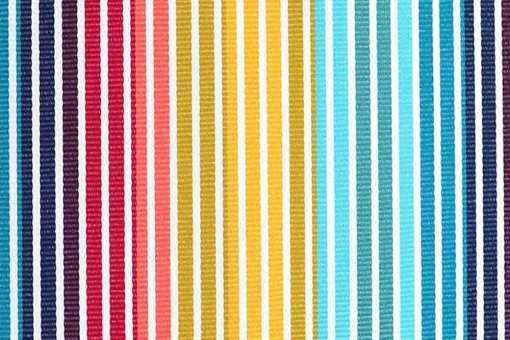 In Italien produzierter, fröhlich-bunter Stoff - fleck- und wasserabweisend, lichtecht, farbecht, UV-Schutzfaktor 50+ Ma5060(1) Dralon-Stoffe Outdoorstoff Dralon® - Summerville - 45 cmMarkisenstoff mit Streifen
