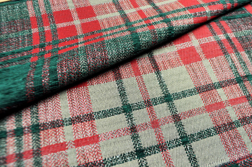Weicher, robuster Jacquard mit Anti-Pilling-Ausrüstung und schönem Karomuster - hält zudem 30.000 Scheuertouren stand! Moebelstoff Karo S4 Dekostoffe Karos Möbelstoff - Karo EdinburghMöbelstoff mit Karomuster