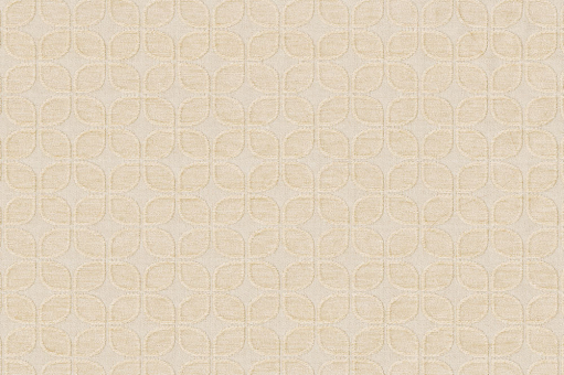 Schwere Ware mit samtig-weichem Muster, die verhindert, dass kalte Zugluft nach innen dringt Ms5145 Chenille Waermevorhang Creme Chenille-Stoffe Wende-Wärmevorhangstoff Chenille - Lounge - CremeCremefarbener Wärmevorhangstoff mit Retromuster