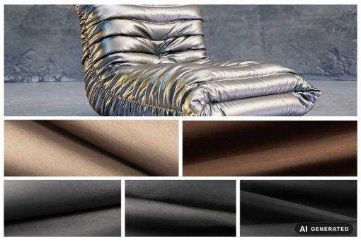 Luxuriöser Glanz trifft strapazierfähige Qualität – ideal für futuristische Polsterträume Ms5188 Kunstleder Cosmo Echt- und Kunstleder Kunstleder Metallic - CosmoKunstleder Metallic Optik