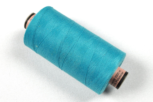 Leistungsstarkes Polyester-Nähgarn auf der 1000-m-Rolle für Nadelstärke 60 - 70 Naehgarn 1000m Saba 150 Tuerkis 3494 Nähgarn Allround-Nähgarn - 1000-m-Rolle - Türkis