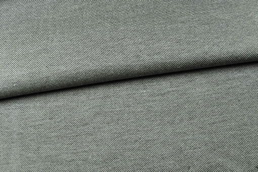 Teflonbeschichteter, lichtechter Jacquard in Grau mit tollem Melange-Effekt Om5089 Outdoor Jacquard Uni Grau Dekostoffe Uni Outdoor-Jacquard Dralon® - Grau MelangeOutdoor-Dekostoff in Grau Melange