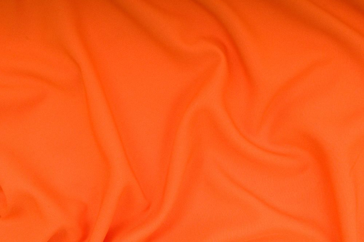 Der Allrounder unter den Stoffen für gruselige Deko, Bekleidung und mehr - Halloween kann kommen! Orange Allround S4 1000 Universal Stoff - Halloween - OrangeOrangefarbener Stoff für Halloween