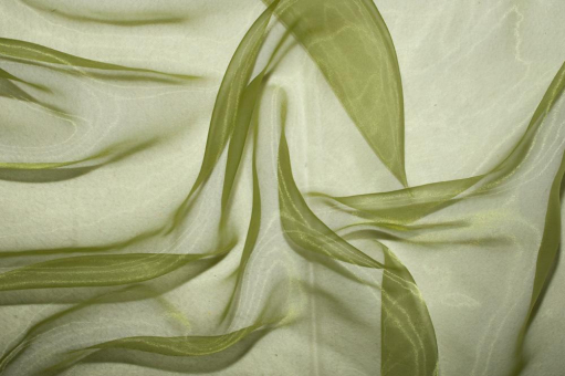 Toller Preis für tolle Ware! Organza ist ein sehr feiner, transparenter Stoff, mit seidigem Glanz und sehr schönen Farbeffekten Organza Olive S4 Z1 Organza ohne Stickerei Organza Stoff OlivFeiner Organza-Stoff in aufregenden Farben