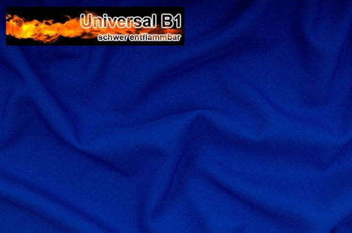 Royal Allroundb1 S4 1000 Z1 Reststücke reduziert Universal Stoff B1 - schwer entflammbar - Royal - 2,0 Meter