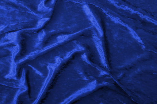 Schwer entflammbarer Pannesamt-Stoff mit elegantem Glanz. Perfekt für öffentliche Veranstaltung/Messe/Event geeignet Royal Panne Schwer entflammbar B1 Pannesamt B1 - schwer entflammbar RoyalblauPannesamtstoffe in verschiedenen Farben