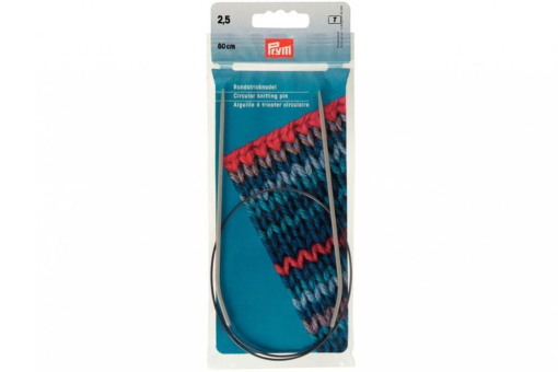 Rundstricknadeln Alu 211217 Z1 Rundstricknadeln Rundstricknadeln Prym 60 cm - 2,5 mm Grau ALU