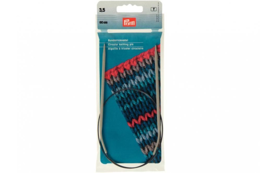 Rundstricknadeln Alu 211247 Z1 Rundstricknadeln Rundstricknadeln Prym 60 cm - 3,5 mm Grau ALU