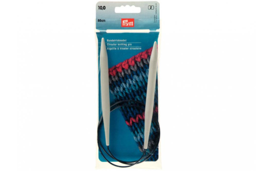 Rundstricknadeln Kst 211192 Z1 Rundstricknadeln Rundstricknadeln Prym 80 cm - 10,0 mm Grau KST