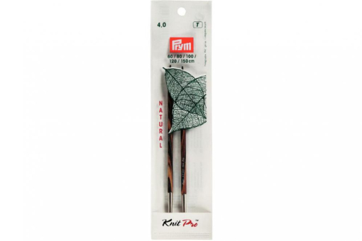 Rundstricknadelspitzen Natural Farbig Lang 223324 Z1 Rundstricknadeln Rundstricknadelspitzen Prym 12,8 cm - 4,0 mm Farbig lang Natural