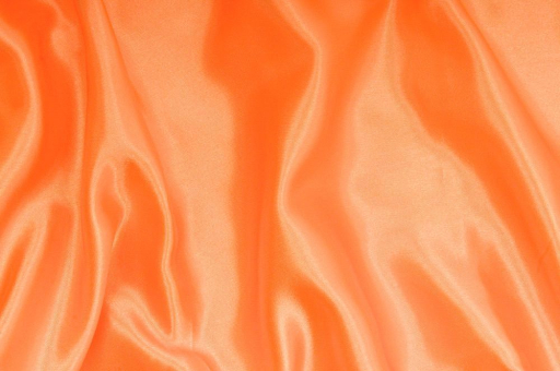 Knalliger Satin für Deko und Kostüme zu Halloween Satin Orange S4 1000 Satin Stoff - Halloween - Orange