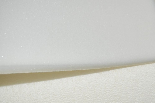 Qualitativ hochwertige Schaumstoffplatte aus Polyester zur kinderleichten Herstellung von Polstern für Sitzbänke, Bürostühle etc. Schaumstoff Platte Weiss  Z1 Schaumstoff Schaumstoff-Platte Standard - 206 x 130 cm - 2 cm stark - Weiß