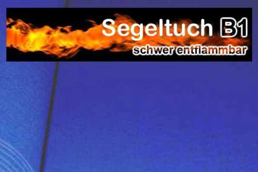 ca. 310 cm breit - ohne Mittelnaht (an einem Stück) Segeltuch Blue B1 Z1(1) SALE Segeltuch/Markisenstoffe Segeltuch B1 310 cm - Farbe: Blue boxBlauer Baumwollstoff