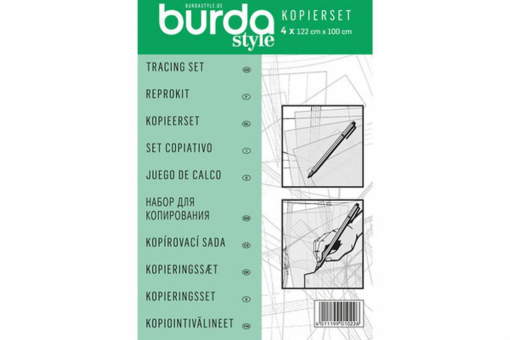 Smz1001 1022 Kopierset 1000 Z1 Schnittmuster Zubehör Kopierset - Stift + 4 Blatt Folie à 122 x 100 cm