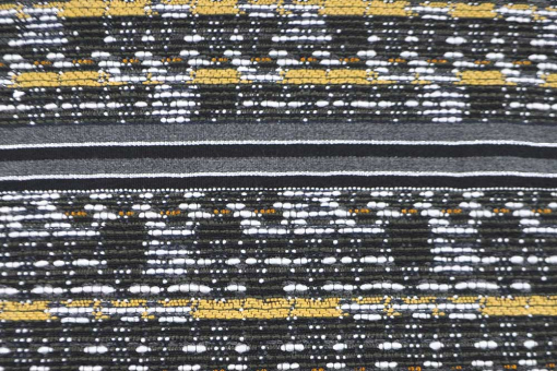 Aparte Ware mit glitzernden Streifen, deren Qualität kaum zu übertreffen ist! Sp145026 Boucle Glitzerstreifen Jackenstoff Premium-Bouclé - Glitzerstreifen-Panel - 3,0 Meter
