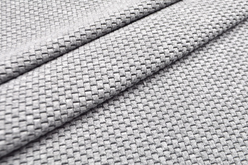 Super günstig, super stylisch, super bequem - Bekleidungsstoff aus pflegeleichtem Materialmix Sp148008 Stretch Grau S4 Bekleidungsstoff - Grey Texture - 1,0 Meter