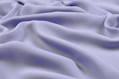 Geschmeidig fallender, transparenter Stoff für luftig-leichte DIY-Kreationen Sp148065 Blusen Chiffon Lavendel Blusenstoffe Blusen-Chiffon - Flieder