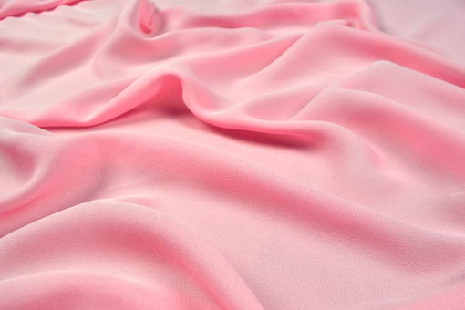 Geschmeidig fallender, transparenter Stoff für luftig-leichte DIY-Kreationen Sp148225 Chiffon Rosa Frank Walder Blusen-Chiffon - Rosa