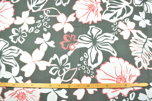 Geschmeidig fallender, luftiger Stoff zum Spitzenpreis Sp148247 Chiffon Viskosestoff - Flarali - 3,0 Meter