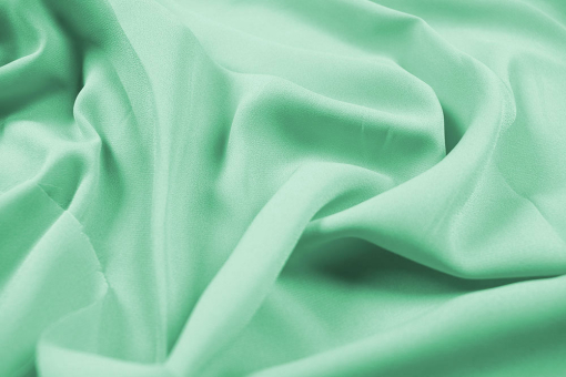 Geschmeidig fallender, transparenter Stoff für luftig-leichte DIY-Kreationen Sp148339 Frank Walder Blusen-Chiffon - Dreamy Mint