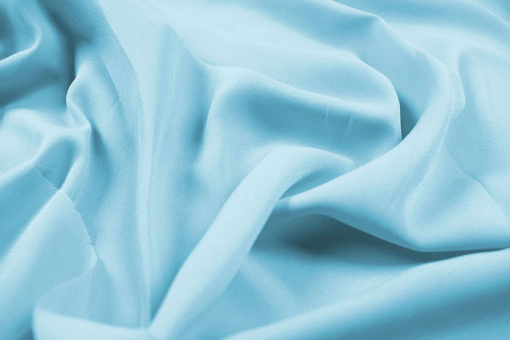 Geschmeidig fallender, transparenter Stoff für luftig-leichte DIY-Kreationen Sp148354 Uni Bekleidungsstoffe Blusen-Chiffon - Icy Blue