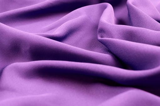 Geschmeidig fallender, transparenter Stoff für luftig-leichte DIY-Kreationen Sp148460 Frank Walder Blusen-Chiffon - Lila
