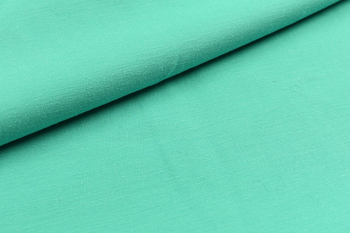 Baumwollstoff mit Elasthan-Anteil in modischer Farbe Sp155041 Sonderposten NEU Baumwoll-Stretch - Strong Mint