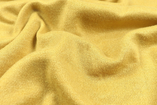 Stretchiger Strickstoff mit überwiegendem Viskose-Anteil Sp155055 Bekleidungsstoffe Viskose-Strick - Kurkuma