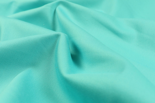 Bequemer Bekleidungsstoff in sommerlichem Türkiston Sp155140 Sonderposten NEU Hosenstoff Stretch - AquaLeicht elastischer Bekleidungsstoff in hellem Türkis