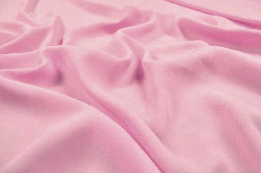 Geschmeidig fallender, transparenter Stoff für luftig-leichte DIY-Kreationen Sp155332 Blusenstoffe Blusen-Chiffon - Pastell-Rosa