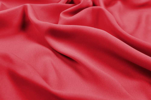 Geschmeidig fallender, transparenter Stoff für luftig-leichte DIY-Kreationen Sp155333 Organza / Chiffon Blusen-Chiffon - Morgenrot