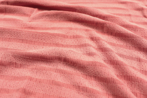 Super stretchiger Viskosemix mit dezentem Streifenmuster Sp155414 Streifen u. Ringel Strickjersey - Feine Streifen - Altrosa