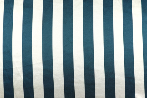 Gestreifter Satin in Dunkelblau und Weiß - ideal für Kostüme und tolle Deko-Ideen Sp163001 Satin Streifen Nachtblau Satin - Streifen - Nachtblau/Weiß - 2,0 Meter
