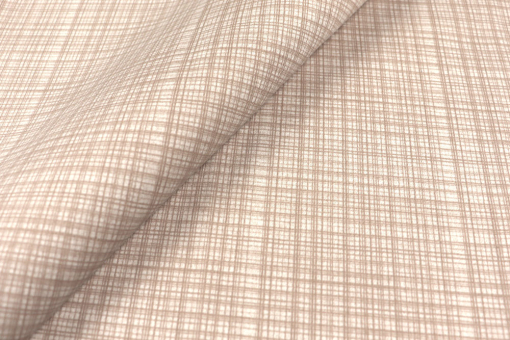 Karierter Deko-Satin für Gardinen, Bettwäsche und vieles mehr - überbreite Ware zum Spitzenpreis! Sp177016 Dekostoff Karo S4 Dekostoffe Karos Dekostoff - Multikaro Sand - 280 cmDekostoff mit Karos