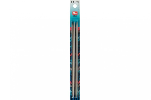 Strumpfstricknadeln Alu 191488 Z1 Nadeln Strumpfstricknadeln Prym 20 cm - 2,5 mm Grau ALU