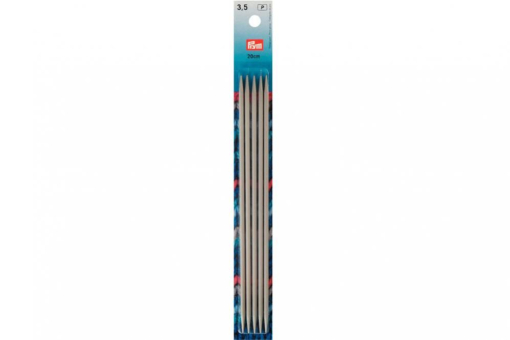 Strumpfstricknadeln Alu 191491 Z1 Nadeln Strumpfstricknadeln Prym 20 cm - 3,5 mm Grau ALU