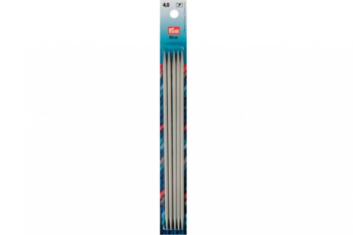 Strumpfstricknadeln Alu 191492 Z1 Stricknadeln Strumpfstricknadeln Prym 20 cm - 4,0 mm Grau ALU