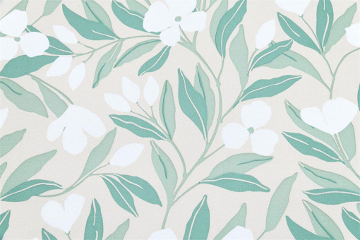 Eine neue Form von Wachstuch: Super soft, robust und mit einem wunderschönen Motiv! Td5129 Pvc Stoff Ranken Abwischbare Tischdecken Wachstuch Premium Soft - FloralWachstuch mit Blumenranken