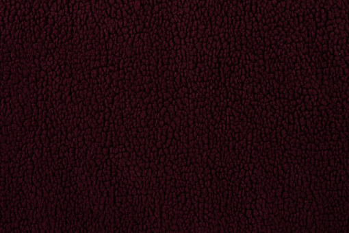 Flauschiger, warmer Teddystoff in gemütlichem Weinrot für Kleidungsstücke, die durch den Winter begleiten Teddystoff Weinrot Sherpa Fleece Teddystoff - Weinrot Teddystoff in Weinrot