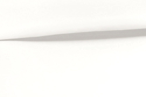 Tg1107001 Weiss Bella - Duschvorhang-Stoff - Uni - Weiß - 3,0 Meter Weiß