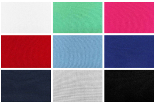 Pflegeleichter Baumwoll-Polyester-Mix, bei 95 Grad waschbar und somit super hygienisch! Tg1174 Uni Kochfest S4 Baumwolle Uni Baumwoll-Mix kochfestKochfeste Stoffe in verschiedenen Farben